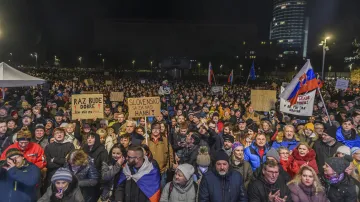 Slovenský protivládní protest