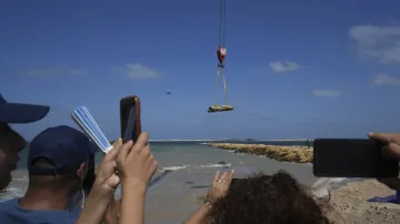 Artefakty ze zaplaveného starověkého města v Egyptě