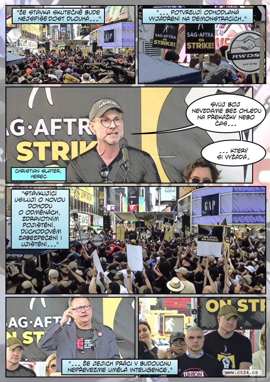 Hollywoodská stávka ohrožuje byznys s rekvizitami