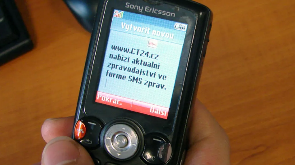 Zpravodajství ČT24 v mobilu