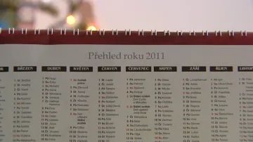 Kalendář na rok 2011
