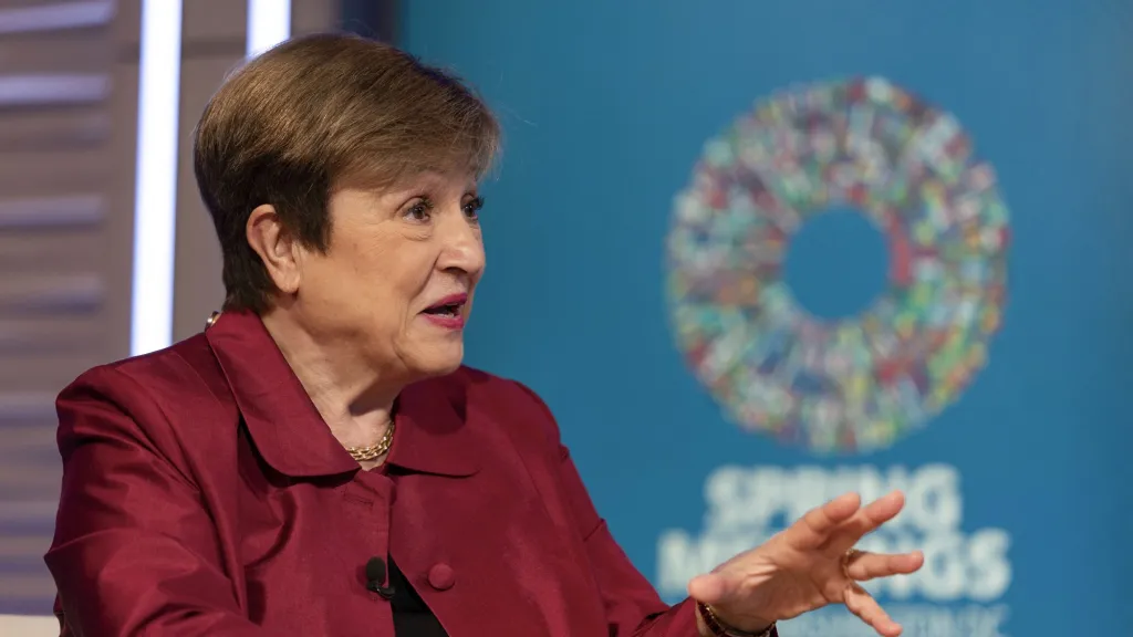 Generální ředitelka MMF Kristalina Georgievová