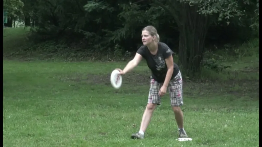 Hráčka frisbee