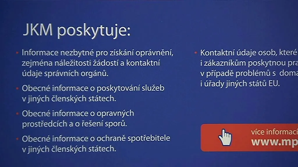 Jednotné kontaktní místo pro podnikatele