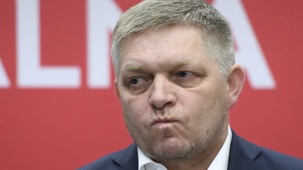 Předseda strany Smer-SD Robert Fico po porážce v parlamentních volbách, březen 2020
