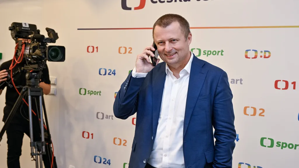 Předseda Rady ČT Karel Novák