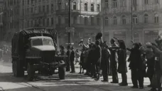 Osvobození Brna na dobové fotografii
