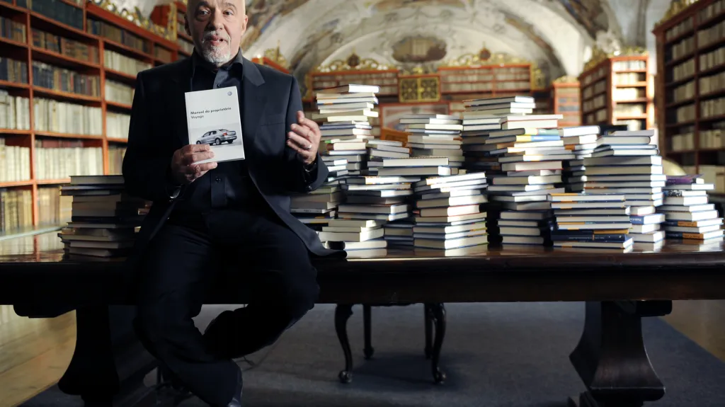 Paulo Coelho ve Strahovském klášteře