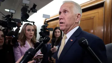 Republikánský senátor Thom Tillis, 21. dubna 2026