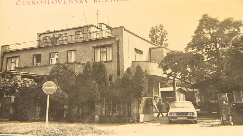 Fuchsova vila na archivním snímku