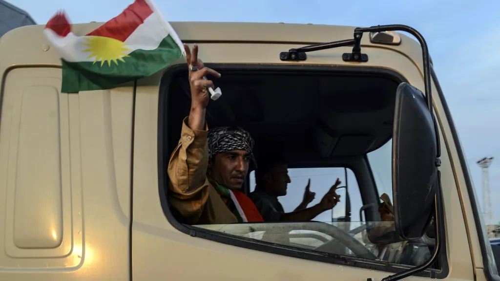 Pešmergové už jsou v Kobani