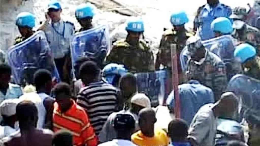 Jednotky OSN na Haiti