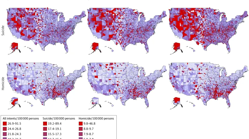 Úmrtí způsobená střelnými zbraněmi v USA