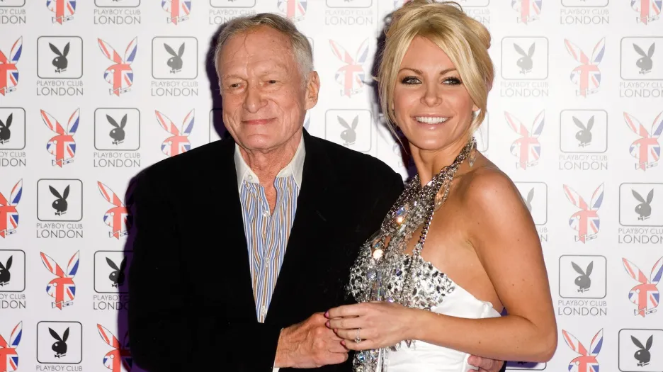 Hugh Hefner (87) a jeho manželka Crystal Harris (26)