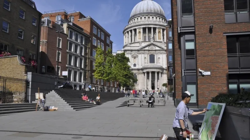 Bedřichovice před Tate Modern