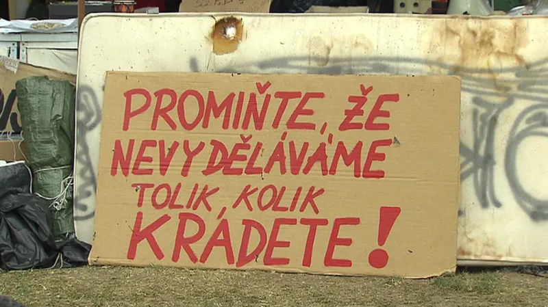 Protesty proti současné politické situaci