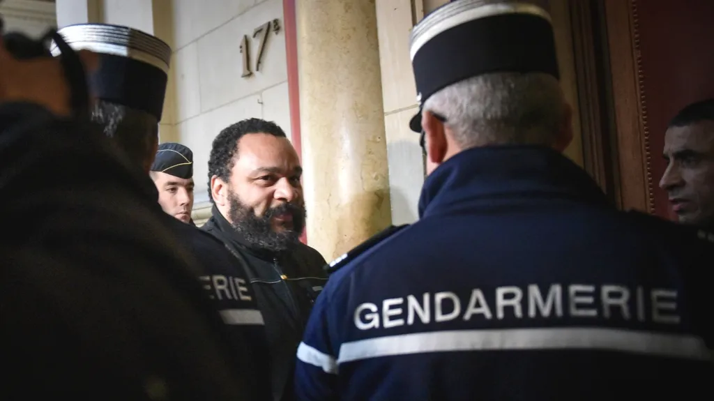 Francouzský humorista Dieudonné