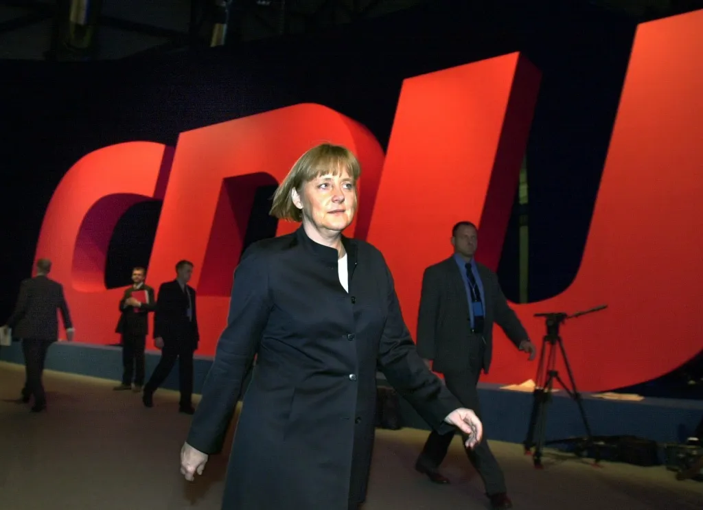 Politička, spolková kancléřka Německa Angela Merkelová v obrazech historie