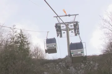 Lanovka v Moravském krasu znovu vozí turisty