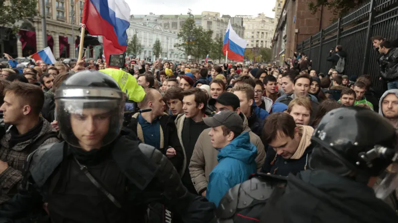 Demonstrace v Moskvě