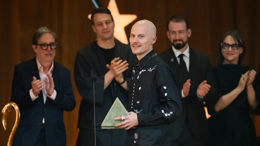 Vítěz Ceny Czech Grand Design 2025 designér Jiří Krejčiřík