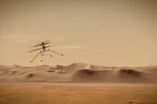 Helikoptéra Ingenuity zvládla první samostatnou noc na Marsu, oznámila NASA