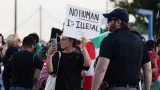 Demonstrace proti imigračním kontrolám v Atlantě