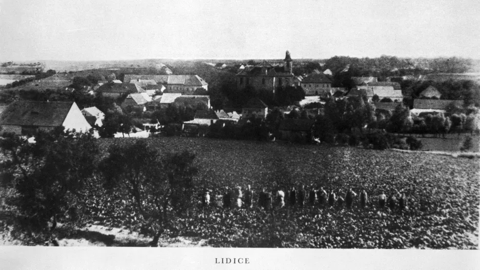 Lidice před vyhlazením