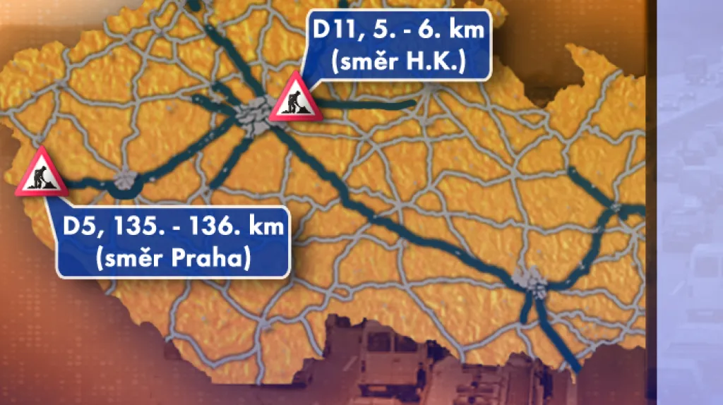 Dopravní situace ve středu 30. 7. 2008