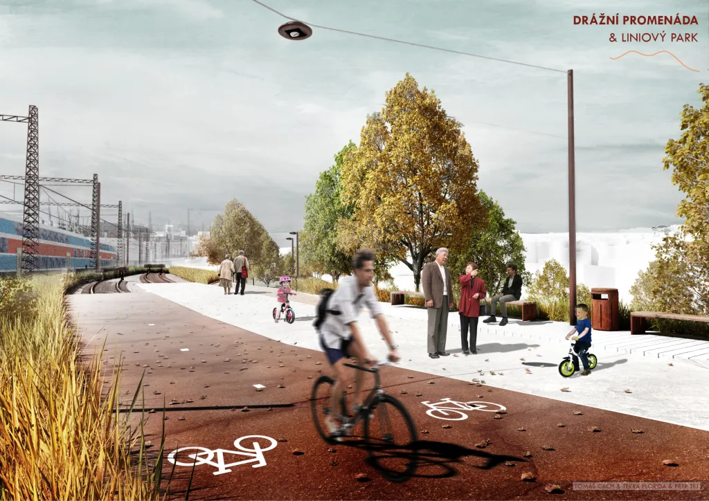Nová „promenáda“ mezi Vršovicemi a Zahradním městem začne fungovat v roce 2024