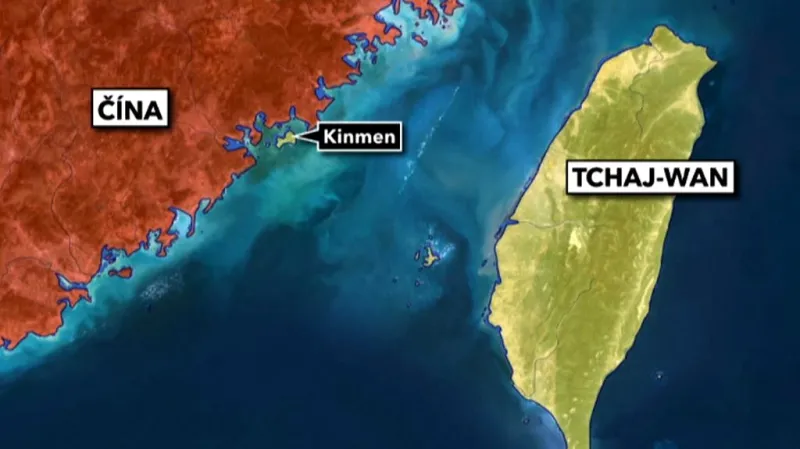 Ostrov je od Číny vzdálen jen 5 km