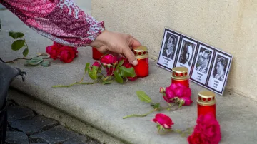 Lidé uctili památku obětí komunismu například také v Hrádku na Nisou