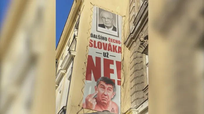 Plakát Dalšího Čechoslováka už ne!