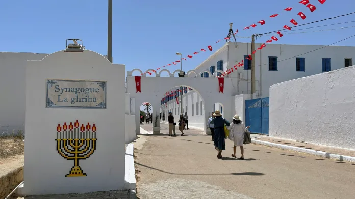 Synagoga v tuniském městě Ghriba