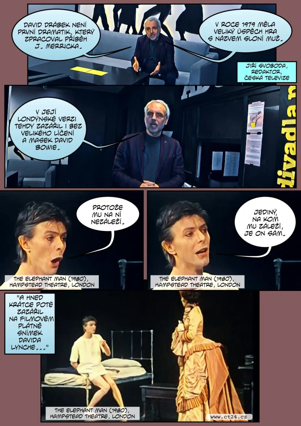 Příběh Sloního muže vznikl jako muzikál