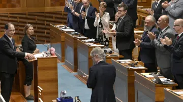 Předseda tchajwanského parlamentu Jou Si-kchun v Senátu PČR