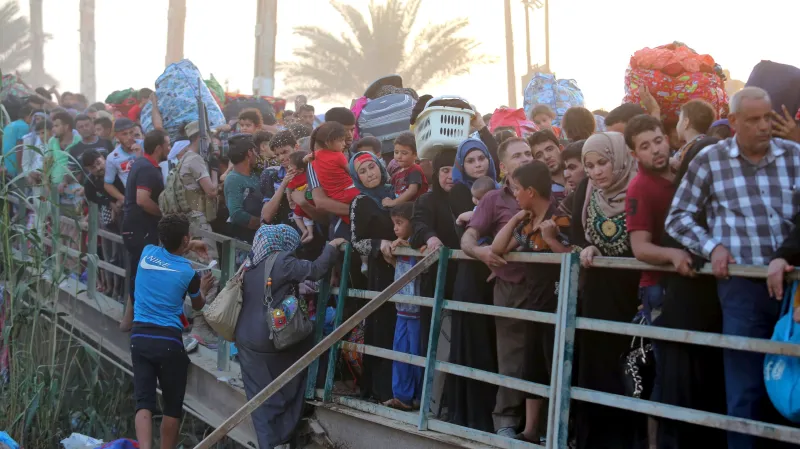 Uprchlíci z Ramádí