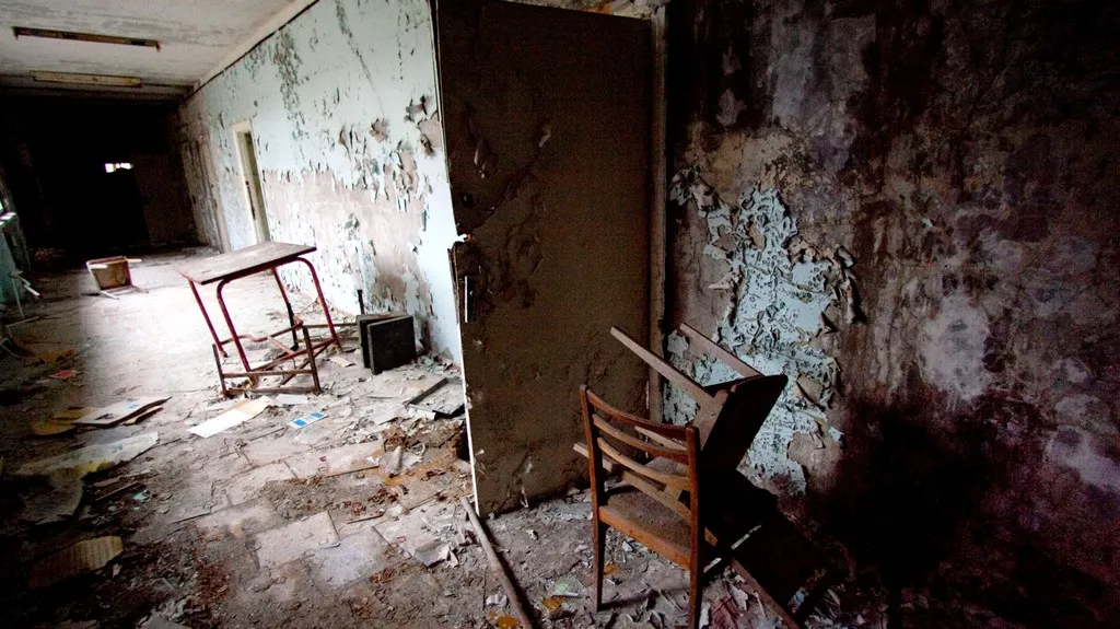 Ukrajinské město Pripjať