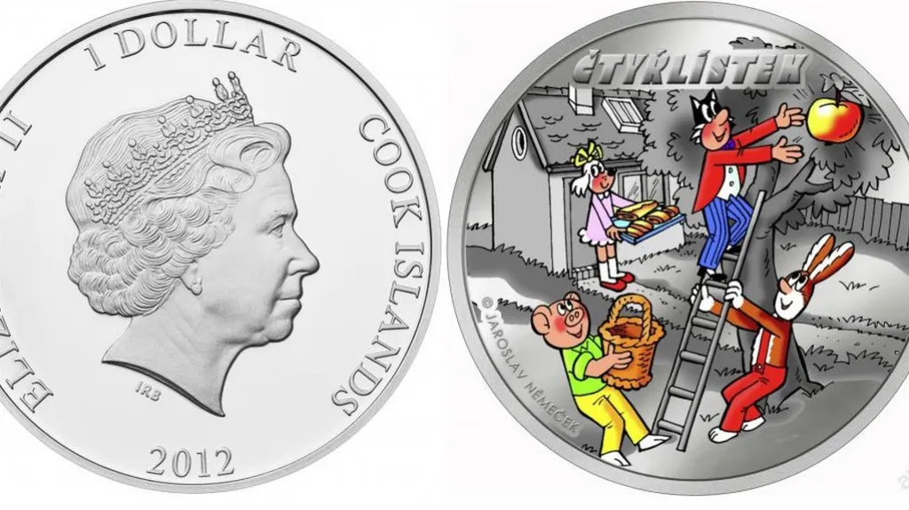 Limitovaná série mincí se Čtyřlístkem