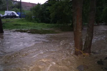 Česko potrápily bouřky a deště