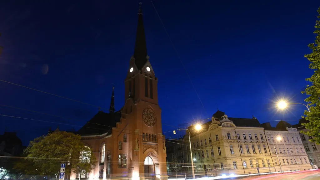 Slavnostní otevření Červeného kostela v Olomouci