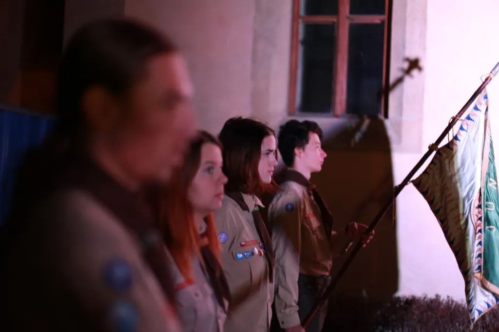 Havlíčkovo náměstí v Kutné Hoře - uctění památky obětí komunistického režimu