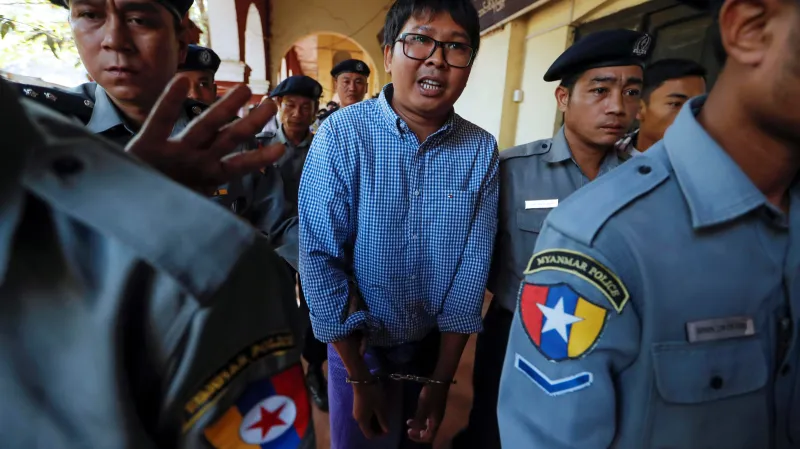 Zadržený novinář Reuters