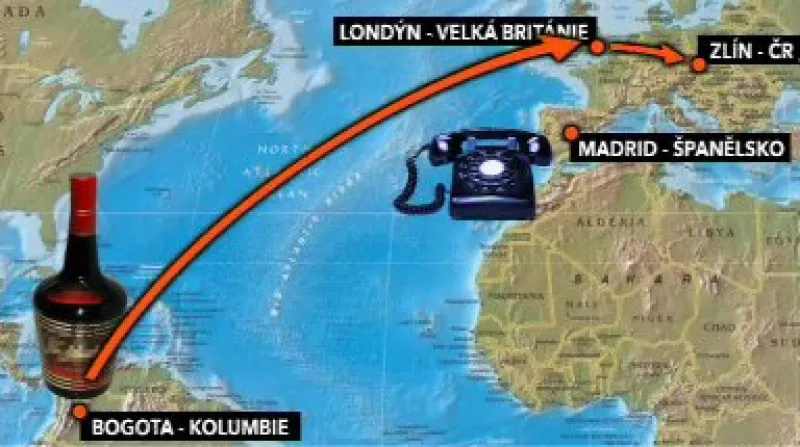 Skoro půl kilogramu kokainu z Kolumbie doručila zásilková služba