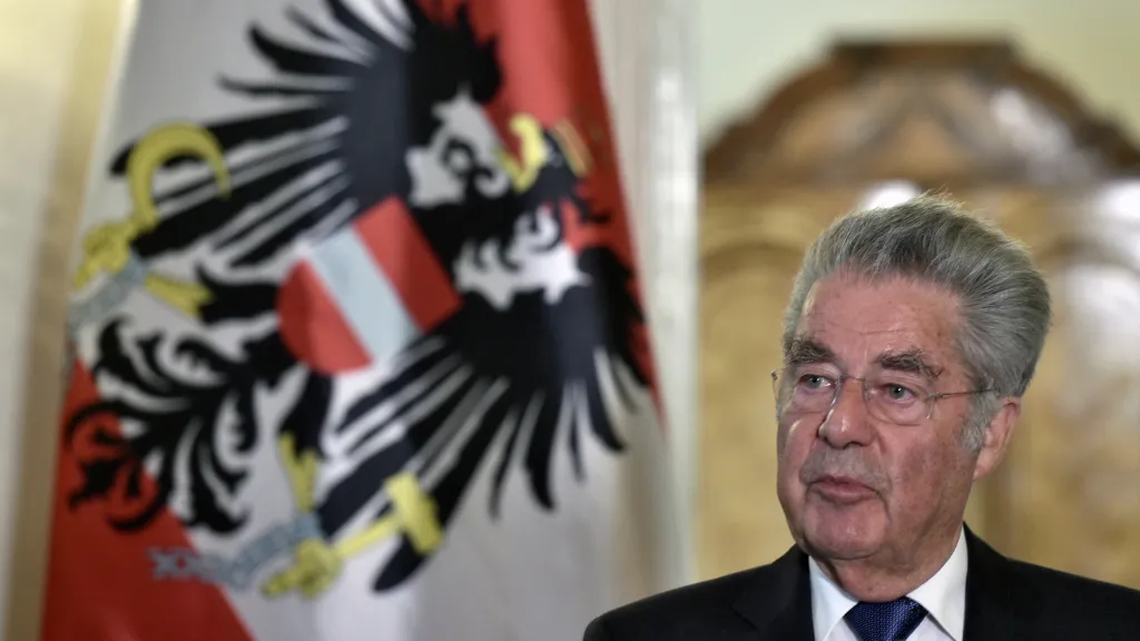 Heinz Fischer na návštěvě Prahy
