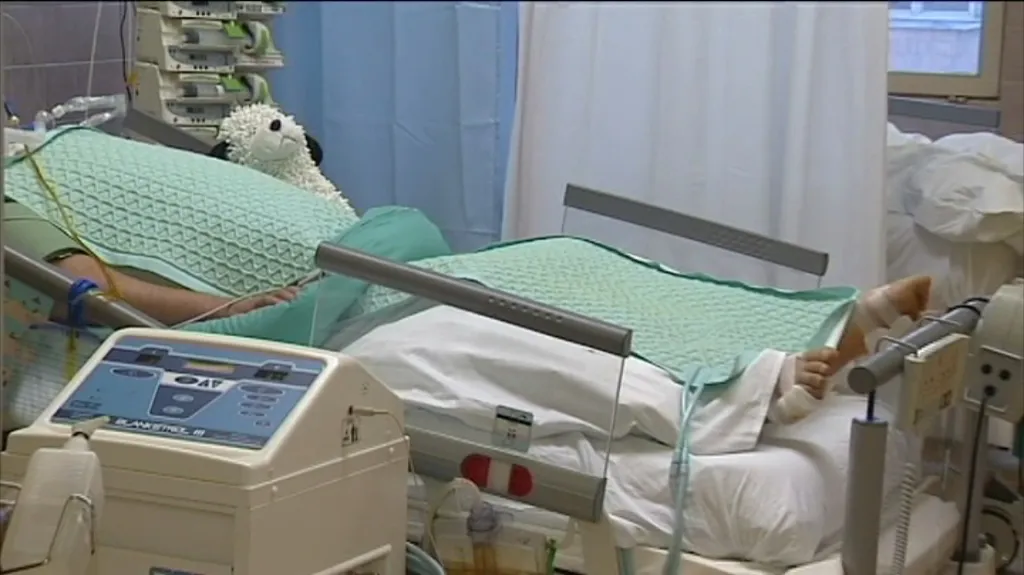 Pacient léčený hypotermií