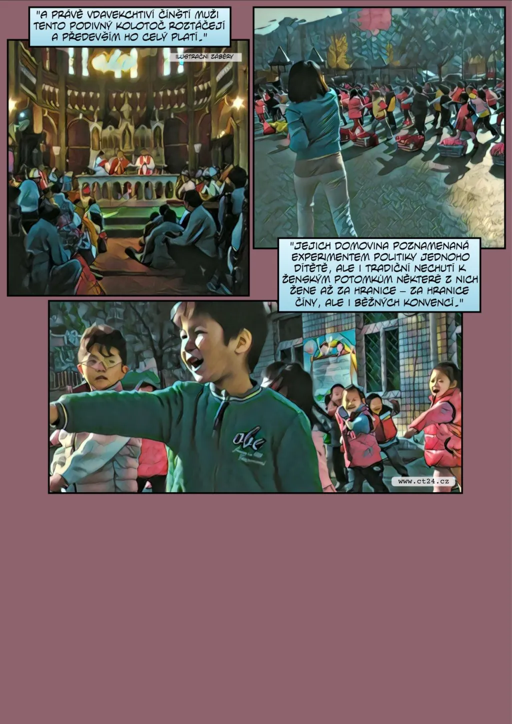 Komiks: Číňané shánějí nevěsty