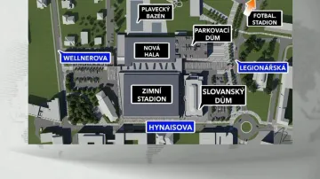 Plán výstavby v Olomouci
