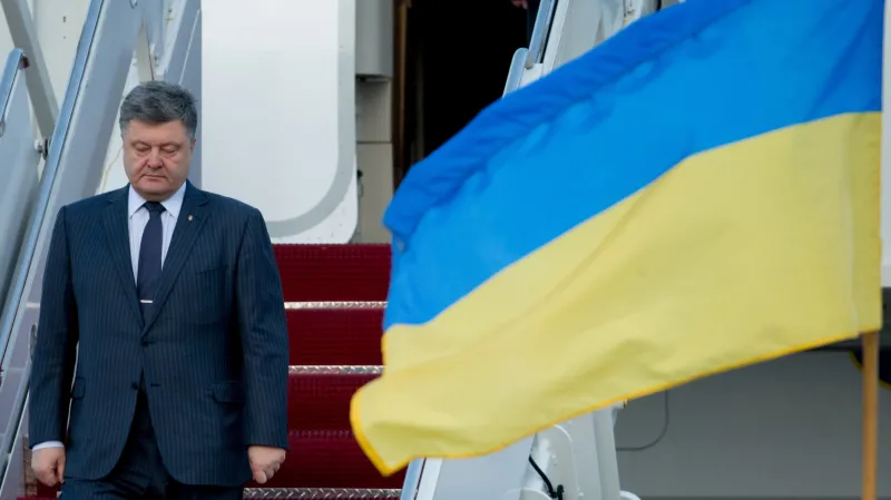 Ukrajinský prezident Petro Porošenko
