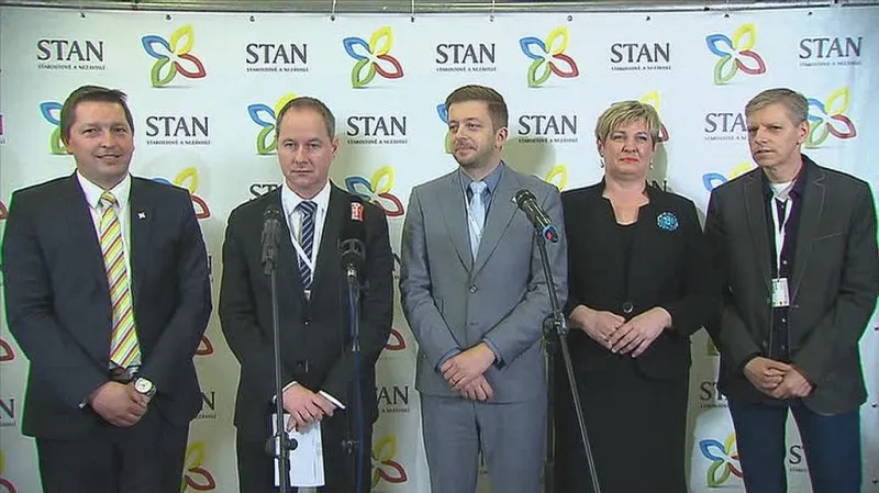 Nové předsednictvo hnutí STAN